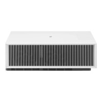Produktbild för LG CineBeam HU710P - DLP-projektor - Miracast Wi-Fi Display / AirPlay 2 - vit