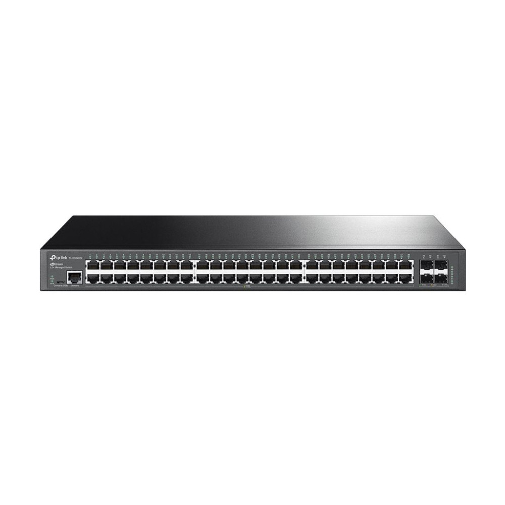 Produktbild för TP-Link JetStream TL-SG3452X V1 - switch - 52 portar - Administrerad - rackmonterbar