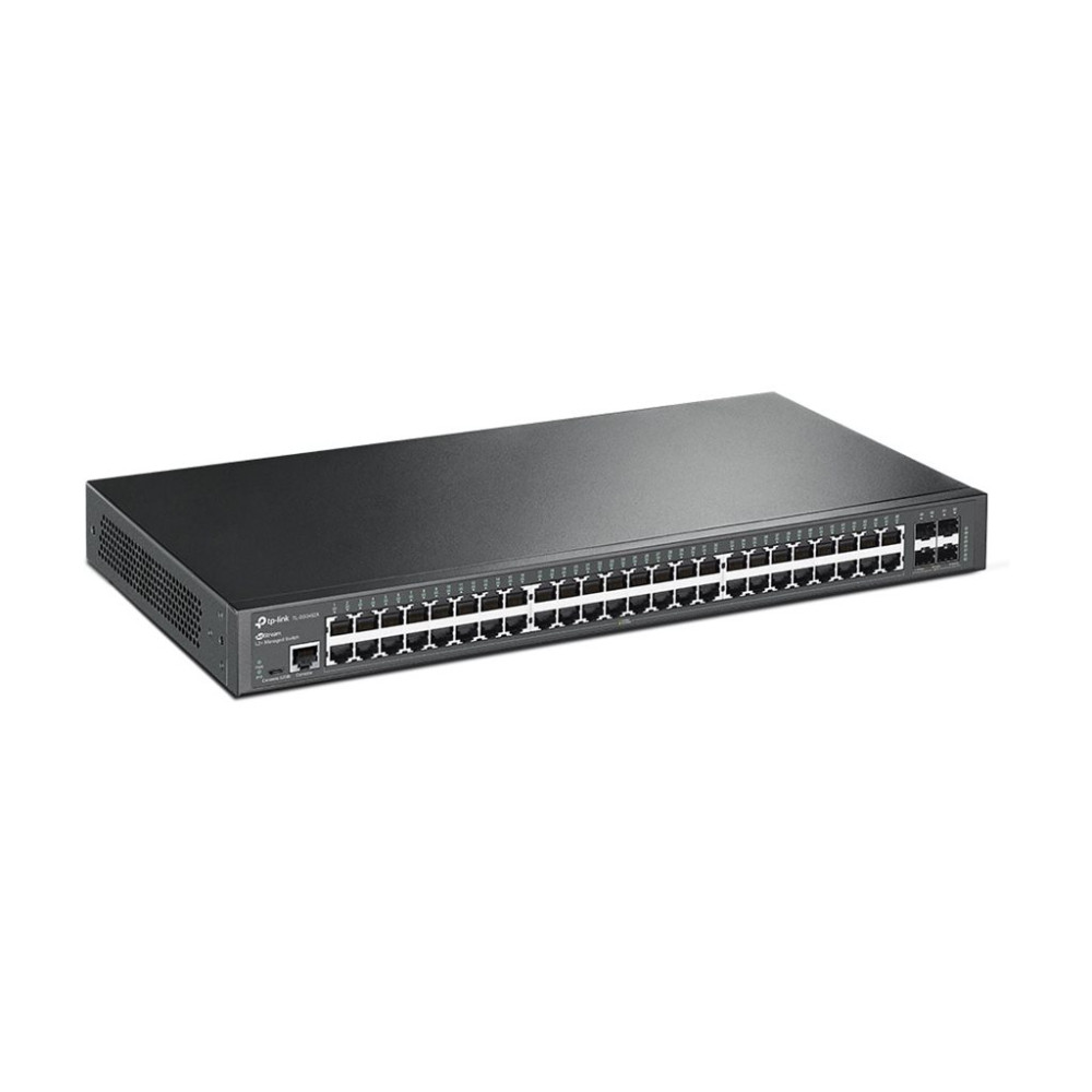 Produktbild för TP-Link JetStream TL-SG3452X V1 - switch - 52 portar - Administrerad - rackmonterbar