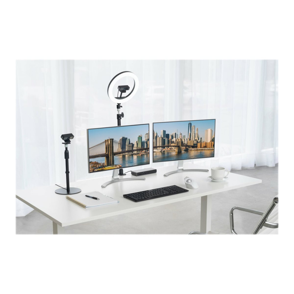 Produktbild för Kensington A1010 ställ - teleskopisk - för mikrofon/webbkamera/ljus - 3/8" skruvfäste