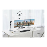 Produktbild för Kensington A1010 ställ - teleskopisk - för mikrofon/webbkamera/ljus - 3/8" skruvfäste