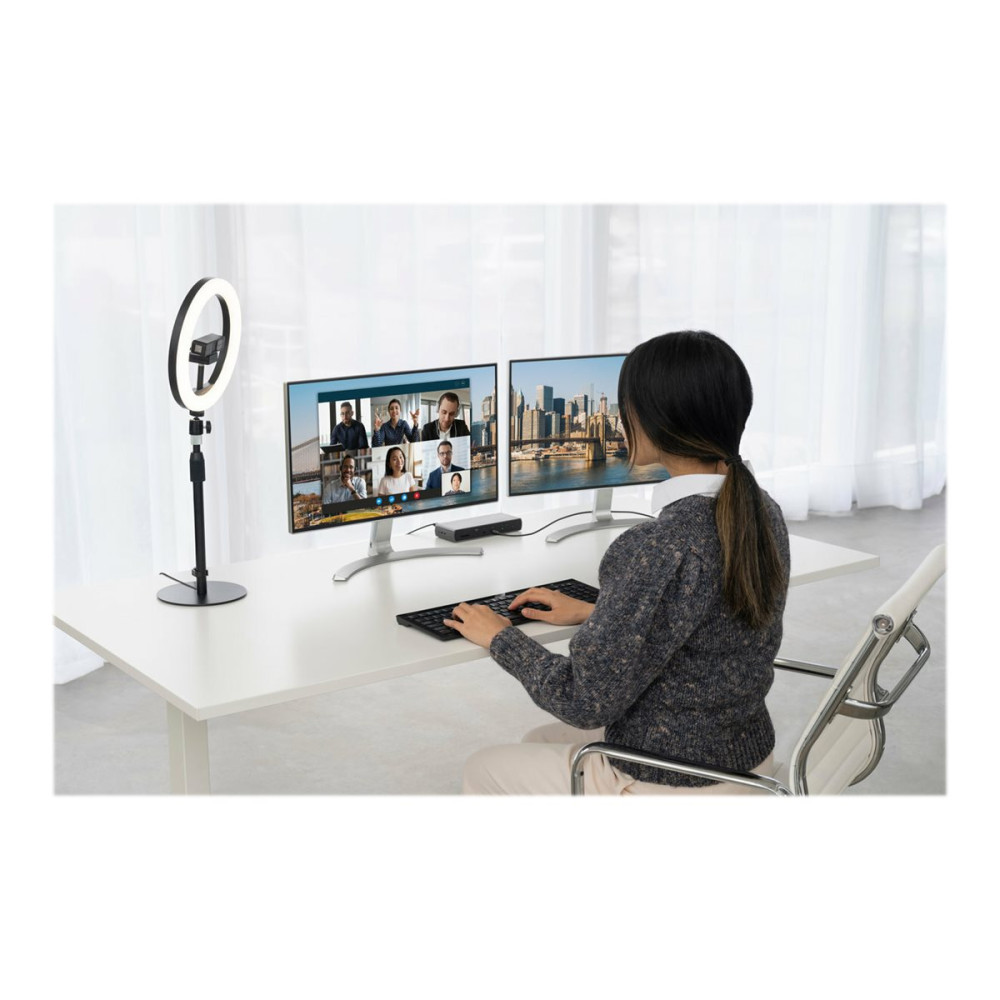 Produktbild för Kensington A1010 ställ - teleskopisk - för mikrofon/webbkamera/ljus - 3/8" skruvfäste