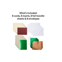 Produktbild för Cricut Joy Cameron Sampler - insert card set - 8 delar - A6