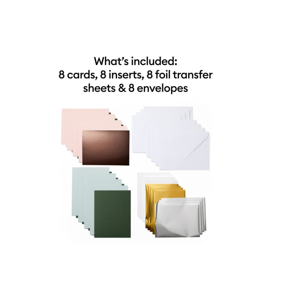 Produktbild för Cricut Joy Forest Grove Sampler - insert card set - 8 delar - A6