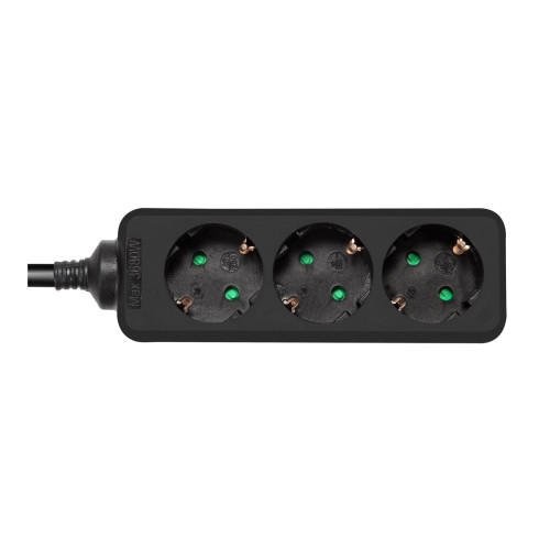 Deltaco DELTACO - effektband - barnskydd, jordad - 3680 Watt