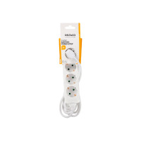 Produktbild för DELTACO GT-0401 - effektband - 3680 Watt