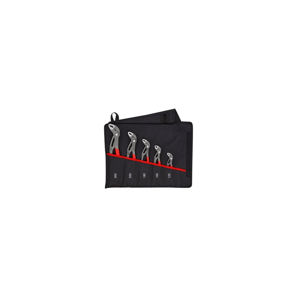 Produktbild för KNIPEX Cobra - tongue and groove pliers set - 5 delar