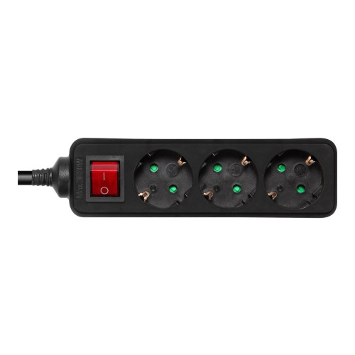 Deltaco DELTACO GT-0360 - effektband - 3680 Watt