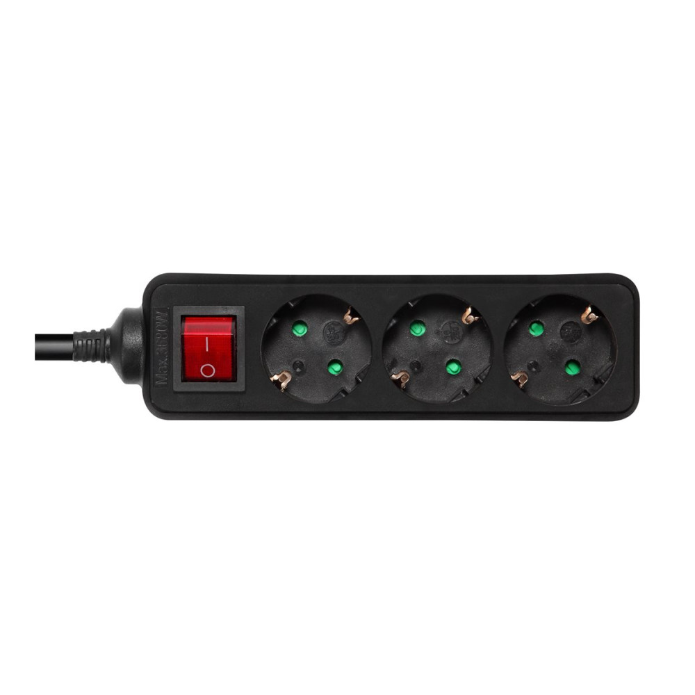 Produktbild för DELTACO GT-0362 - effektband - 3680 Watt