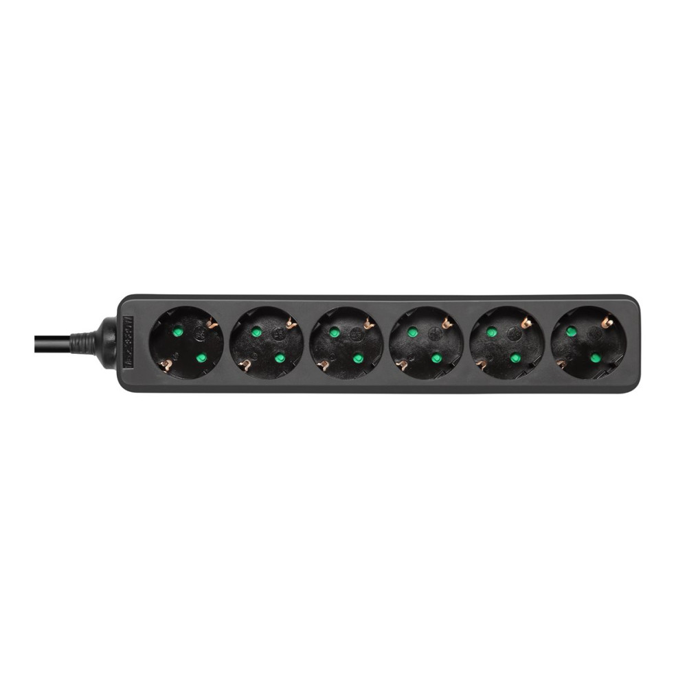 Produktbild för DELTACO GT-0620 - effektband - 3680 Watt
