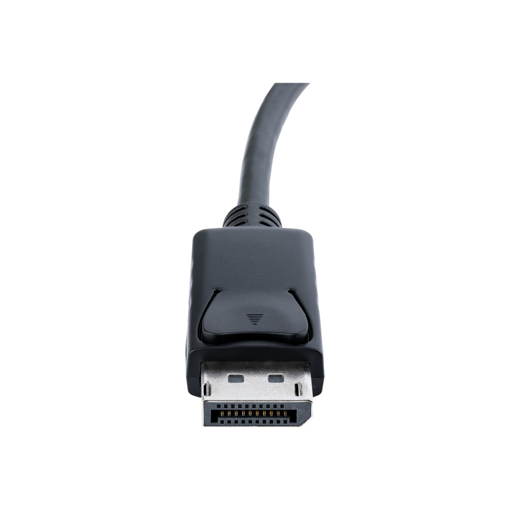 Produktbild för Startech DP to Dual HDMI MST HUB, Dual HDMI 4K 60Hz, DisplayPort Multi Monitor Adapter with 1ft (30cm) Cable, DP 1.4 Multi Stream Transport Hub, DSC | HBR3, DP to 2x HDMI Ports - DP to HDMI Splitter (MST14DP122HD) - videokort - DisplayPort / HDMI