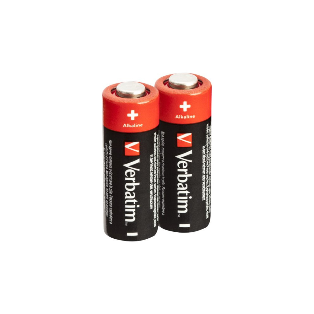 Produktbild för Verbatim batteri - 2 x A23 - alkaliskt