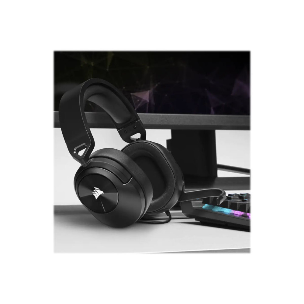 Produktbild för CORSAIR Gaming HS55 STEREO - headset - 3,5 mm kontakt