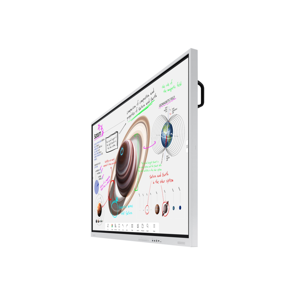 Produktbild för Samsung Flip Pro WM75B WMB Series - 75" LED-bakgrundsbelyst LCD-skärm - 4K - för interaktiv kommunikation