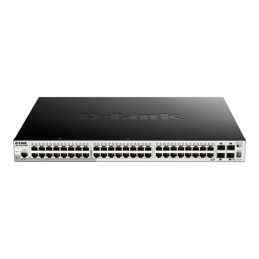 Produktbild för D-Link DGS 1510-52XMP - switch - 52 portar - smart - rackmonterbar