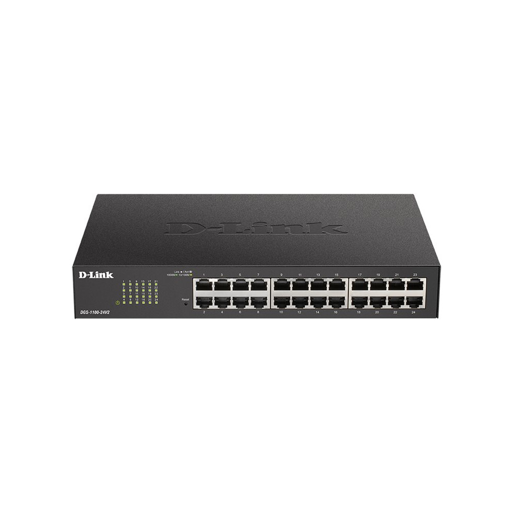 Produktbild för D-Link DGS 1100-24V2 - switch - 24 portar - smart - rackmonterbar