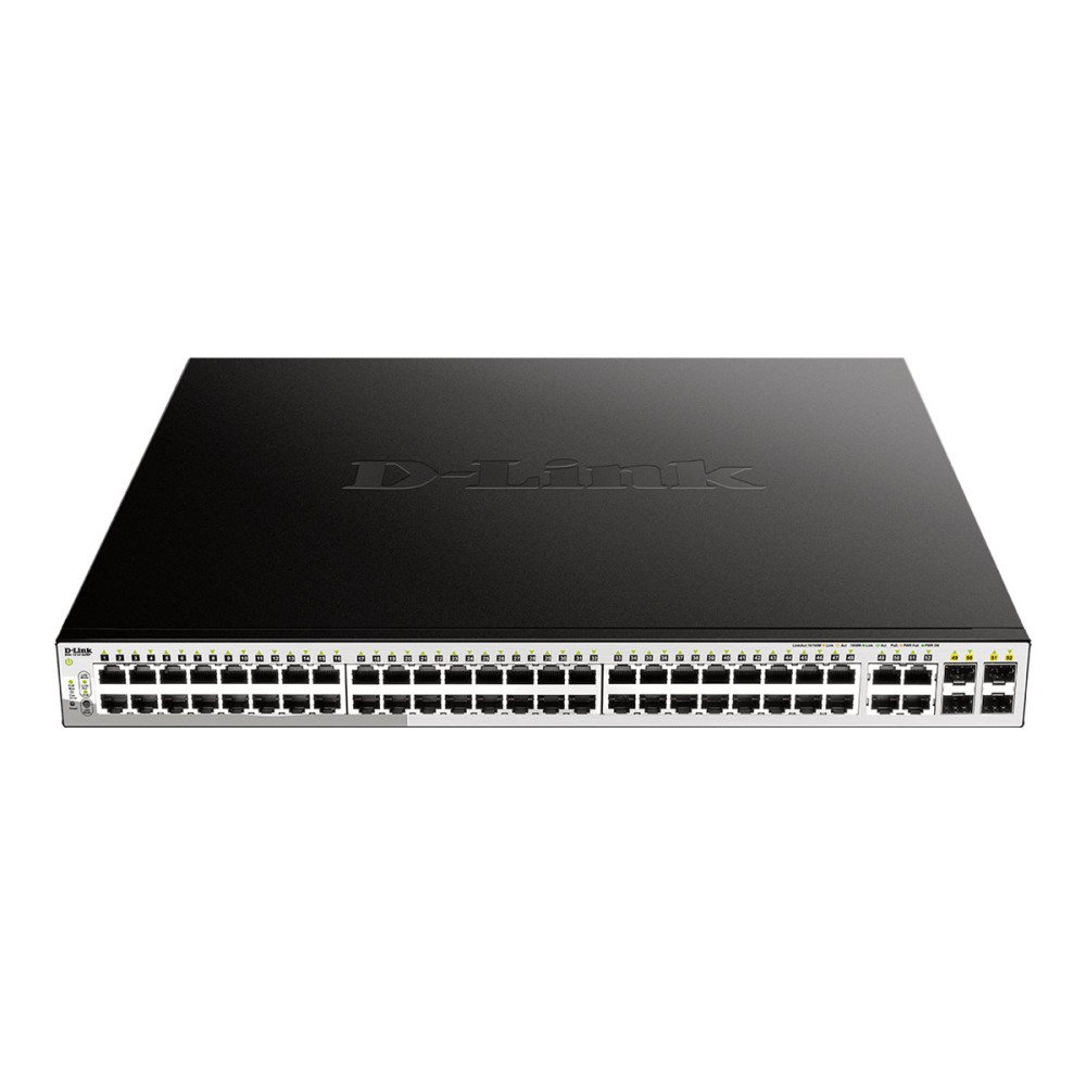 Produktbild för D-Link DGS 1210-52MP - switch - 52 portar - smart - rackmonterbar