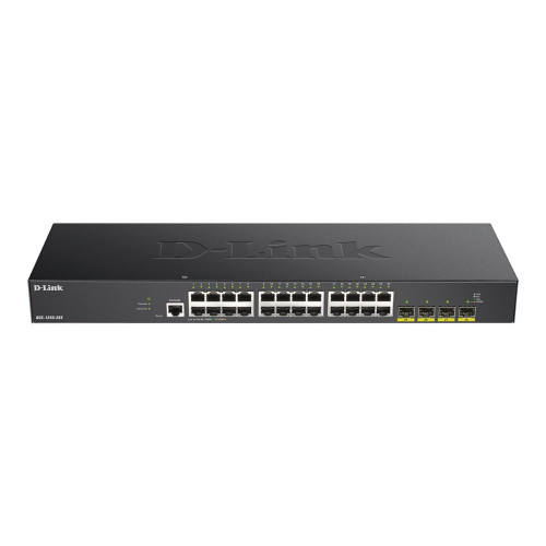 D-Link D-Link DGS 1250-28X - switch - 28 portar - smart - rackmonterbar