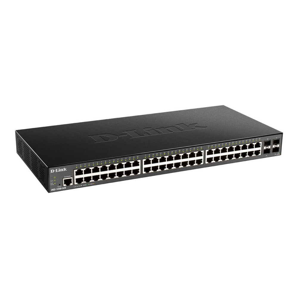 Produktbild för D-Link DGS 1250-52X - switch - 52 portar - smart - rackmonterbar