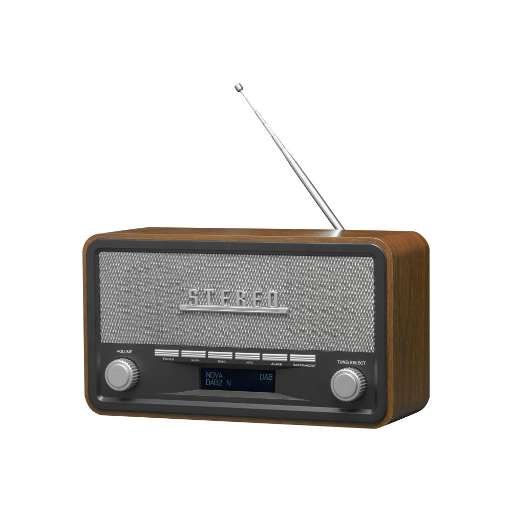 Produktbild för DENVER DAB-18 - klockradio - Bluetooth