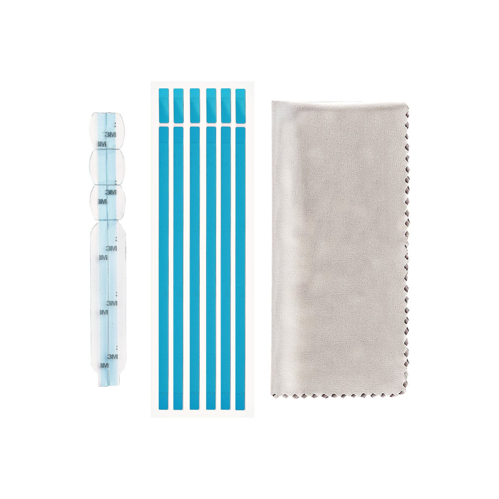Produktbild för StarTech.com Privacy Screen Adhesive Strips and Mounting Tabs, Installation Kit for Laptop/Computer Monitor Anti Glare Privacy Filters, Replacement Strips and Holder Tabs - Anti Glare Screen Holder Tabs (MON-PRIVACY-SCREEN-K) - monteringssats för sekretes