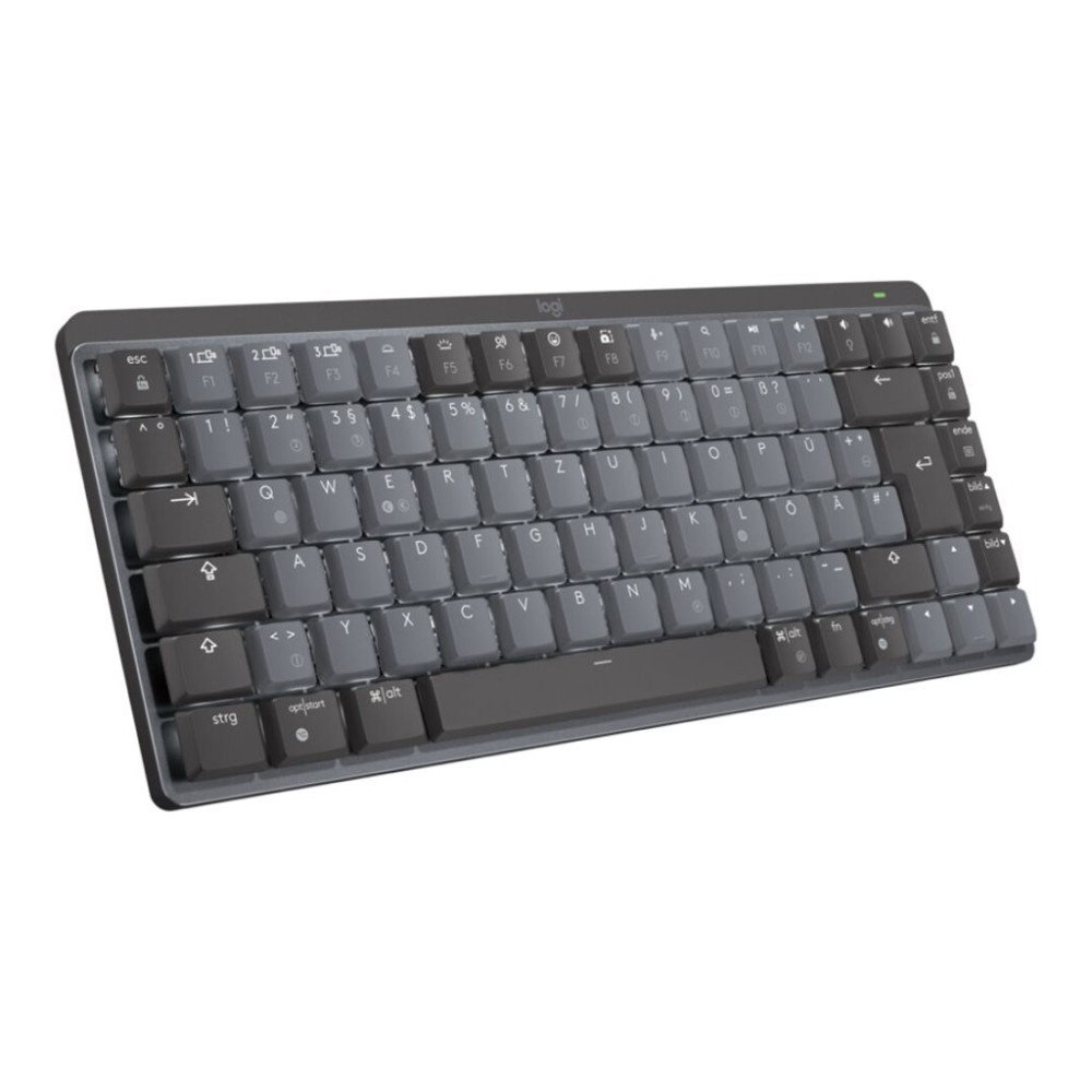 Produktbild för Logitech Master Series MX Mechanical Mini - tangentbord - QWERTY - nordiskt (danska/finska/norska/svenska) - grafit Inmatningsenhet