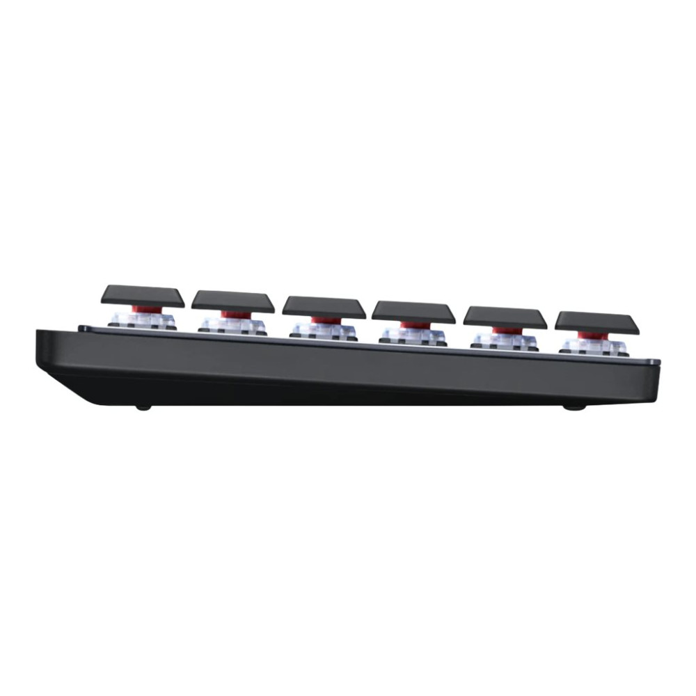Produktbild för Logitech Master Series MX Mechanical Mini - tangentbord - QWERTY - nordiskt (danska/finska/norska/svenska) - grafit Inmatningsenhet