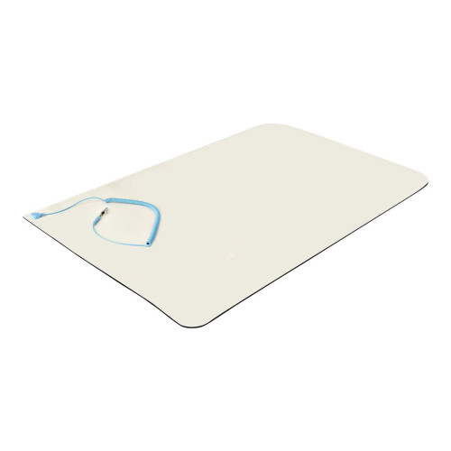 StarTech.com StarTech.com 23x47in Anti Static Mat, ESD Mat for Electronics Repair, Anti Static Desk Mat w/Detachable Grounding Wire, ANSI/ESD S 4.1 Compliant, Flexible Thermoplastic Work Mat/Pad - Suitable for Tables (LG-ANTI-STATIC-MAT) - antistatisk matta - löstagba