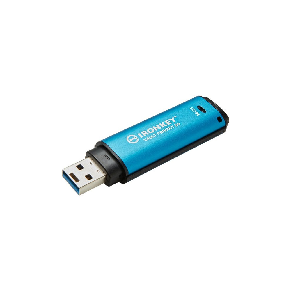 Produktbild för Kingston IronKey Vault Privacy 50 Series - USB flash-enhet - 16 GB - TAA-kompatibel