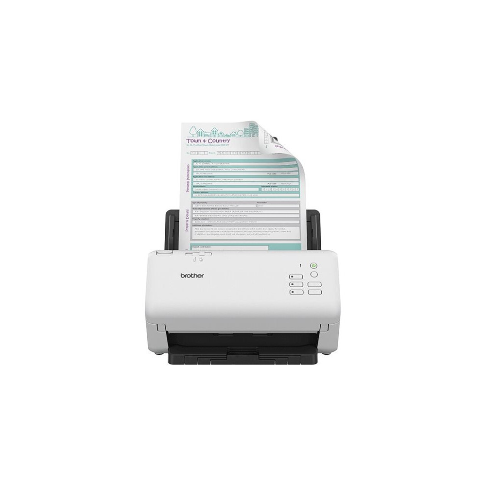 Produktbild för Brother ADS-4300N - dokumentskanner - desktop - USB 3.0, LAN, USB 2.0 (Host)