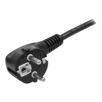 Produktbild för StarTech.com 3m (10ft) Computer Power Cord, 18AWG, EU Schuko to C13 Power Cord, 10A 250V, Black Replacement AC Cord, TV/Monitor Power Cable, Schuko CEE 7/7 to IEC 60320 C13 Power Cord - PC Power Supply Cable (713E-3M-POWER-CORD) - strömkabel - power CEE 7
