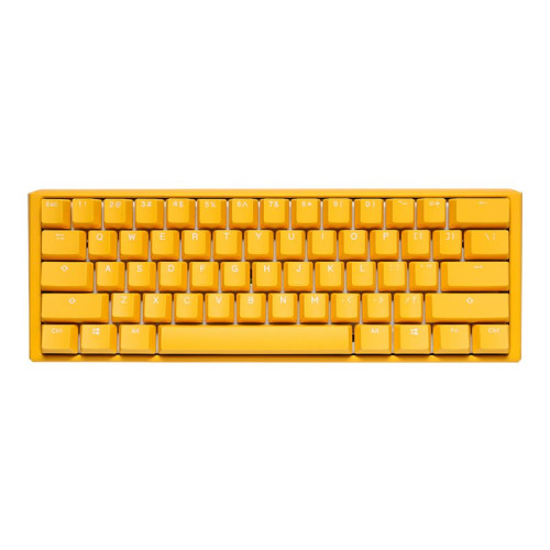 DuckyChannel International Ducky One 3 Mini - tangentbord - QWERTY - yellow ducky Inmatningsenhet