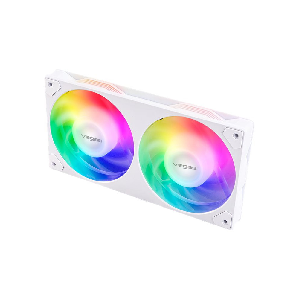 Produktbild för Akasa Vegas A-Series A24 - Dubbel fläkt - 240 mm