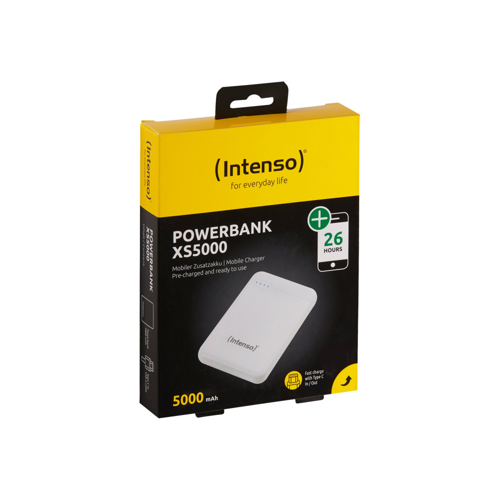 Produktbild för Intenso Powerbank XS5000 power bank - Li-pol - USB, USB-C