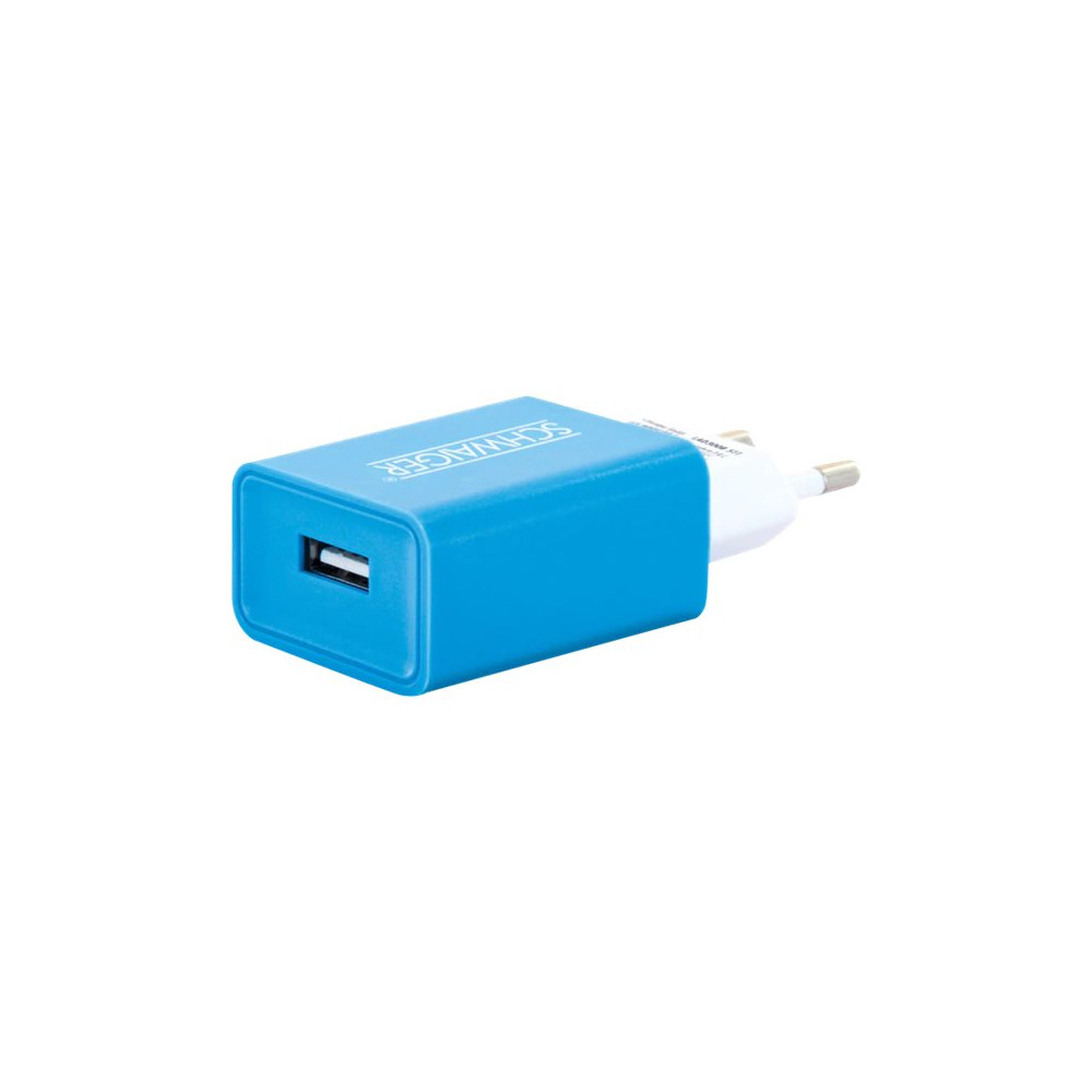 Produktbild för Schwaiger strömadapter - 230V USB-laddare - USB - 10.5 Watt