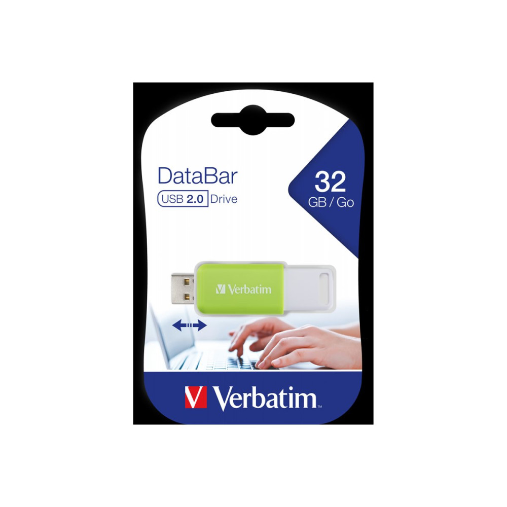 Produktbild för Verbatim DataBar - USB flash-enhet - 32 GB
