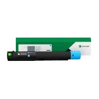 Produktbild för Lexmark - cyan - original - tonerkassett - LCCP, LRP