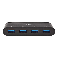 Produktbild för Nedis TCARF200BK - hubb - 4 portar