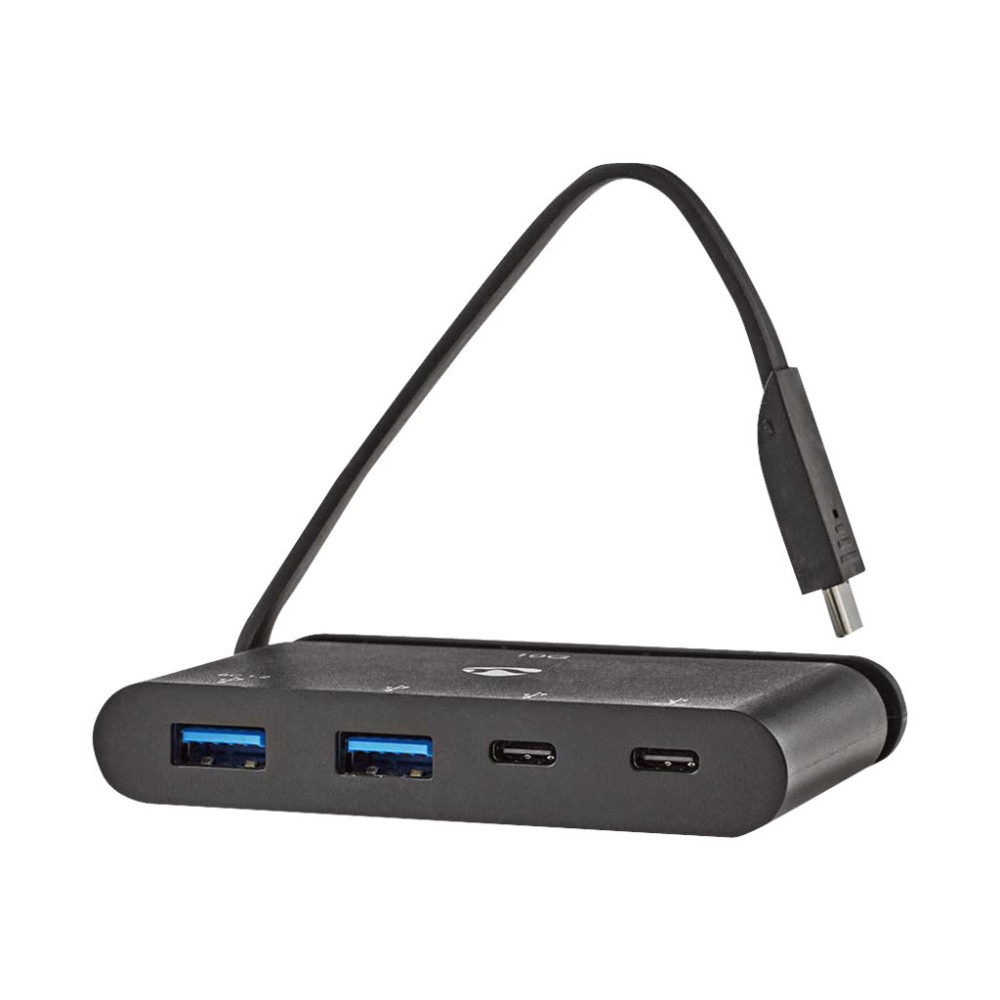 Produktbild för Nedis TCARF250BK - hubb - 4 portar
