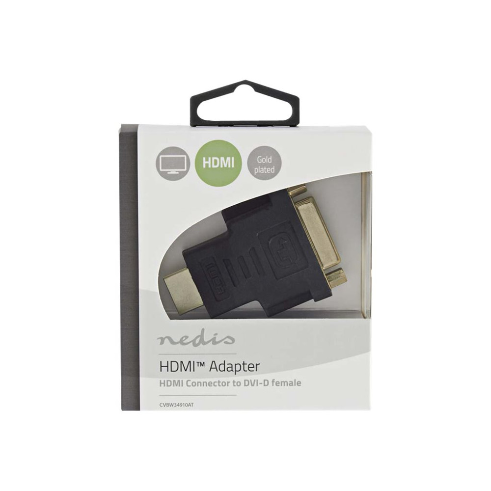 Produktbild för Nedis HDMI-adapter - HDMI / DVI