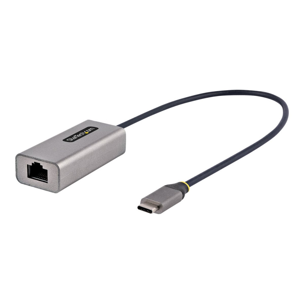 Produktbild för Startech USB-C to Ethernet Adapter, 10/100/1000 Mbps, Gigabit Network Adapter w/ ASIX AX88179A Chip, 1ft/30cm Cable, USB Type C to RJ45 Ethernet Dongle, USB C to LAN Adapter, Windows/macOS/Linux/ChromeOS (US1GC30B2) - nätverksadapter - USB-C - Gigabit Eth