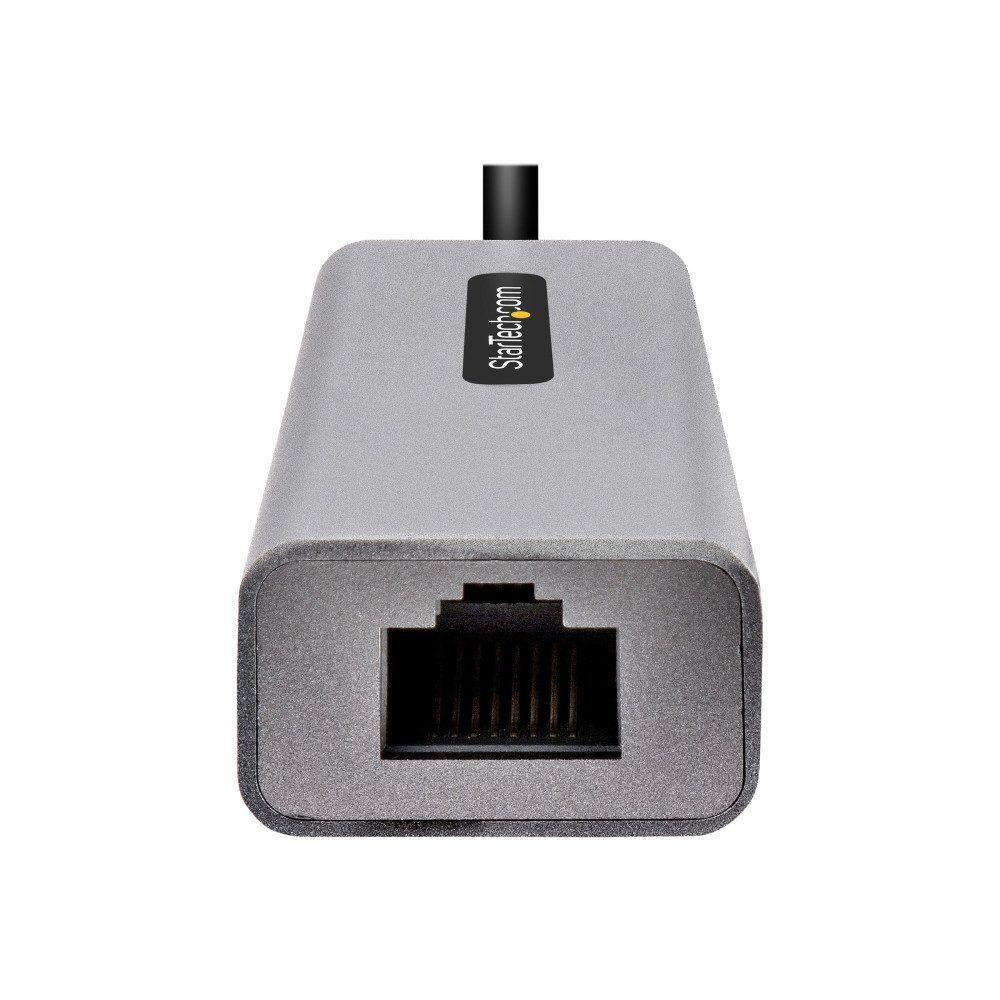 Produktbild för Startech USB-C to Ethernet Adapter, 10/100/1000 Mbps, Gigabit Network Adapter w/ ASIX AX88179A Chip, 1ft/30cm Cable, USB Type C to RJ45 Ethernet Dongle, USB C to LAN Adapter, Windows/macOS/Linux/ChromeOS (US1GC30B2) - nätverksadapter - USB-C - Gigabit Eth