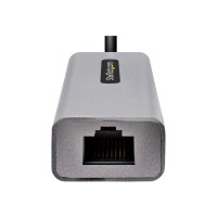 Produktbild för Startech USB-C to Ethernet Adapter, 10/100/1000 Mbps, Gigabit Network Adapter w/ ASIX AX88179A Chip, 1ft/30cm Cable, USB Type C to RJ45 Ethernet Dongle, USB C to LAN Adapter, Windows/macOS/Linux/ChromeOS (US1GC30B2) - nätverksadapter - USB-C - Gigabit Eth