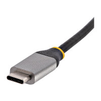 Produktbild för Startech USB-C to Ethernet Adapter, 10/100/1000 Mbps, Gigabit Network Adapter w/ ASIX AX88179A Chip, 1ft/30cm Cable, USB Type C to RJ45 Ethernet Dongle, USB C to LAN Adapter, Windows/macOS/Linux/ChromeOS (US1GC30B2) - nätverksadapter - USB-C - Gigabit Eth