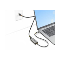 Produktbild för Startech USB-C to Ethernet Adapter, 10/100/1000 Mbps, Gigabit Network Adapter w/ ASIX AX88179A Chip, 1ft/30cm Cable, USB Type C to RJ45 Ethernet Dongle, USB C to LAN Adapter, Windows/macOS/Linux/ChromeOS (US1GC30B2) - nätverksadapter - USB-C - Gigabit Eth