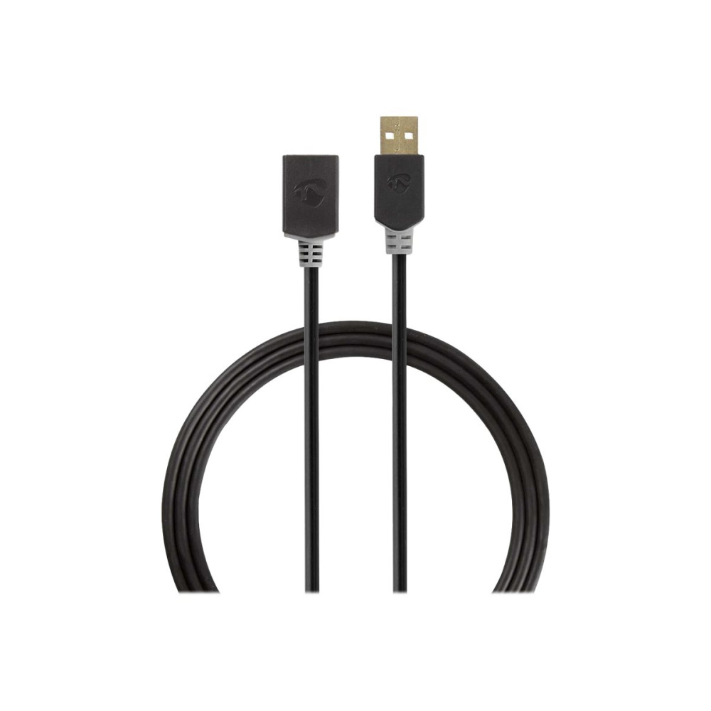 Produktbild för Nedis - USB-förlängningskabel - USB till USB - 2 m