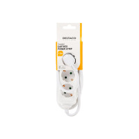 Produktbild för DELTACO GT-0303 - förlängningskabel för ström - power CEE 7/7 till power CEE 7/3 - 1.5 m