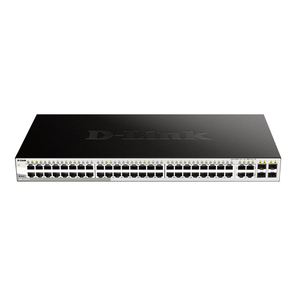 Produktbild för D-Link DGS 1210-52 - switch - 48 portar - rackmonterbar