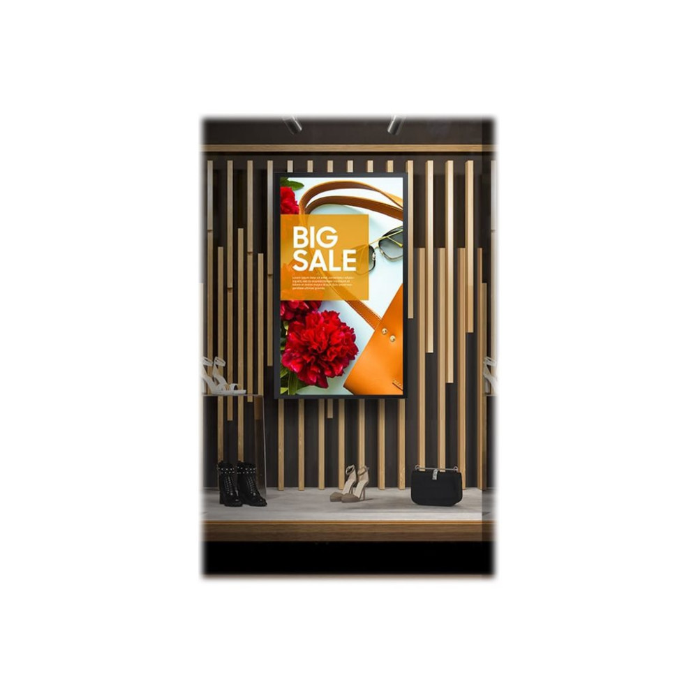 Produktbild för Samsung QM55B-T QMB Series - 55" LED-bakgrundsbelyst LCD-skärm - 4K - för digital skyltning