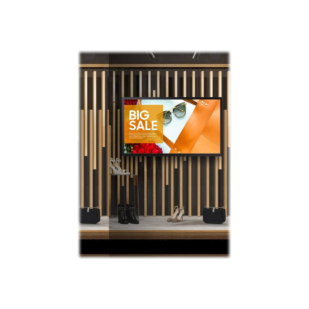Produktbild för Samsung QM55B-T QMB Series - 55" LED-bakgrundsbelyst LCD-skärm - 4K - för digital skyltning